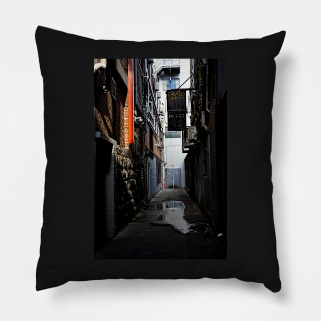 Urban Peeps Pillow by athexphotographs