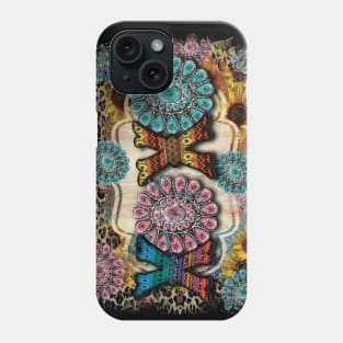 XOXO turquoise Phone Case