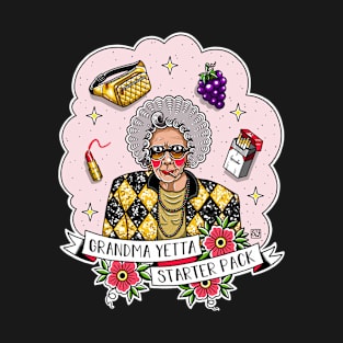 Grandma Yetta The Nanny Fan Art T-Shirt