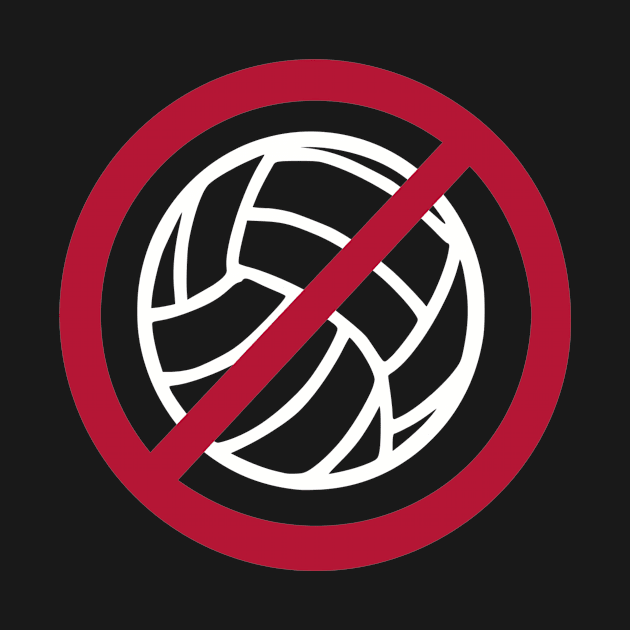 No Volleyball by Designzz