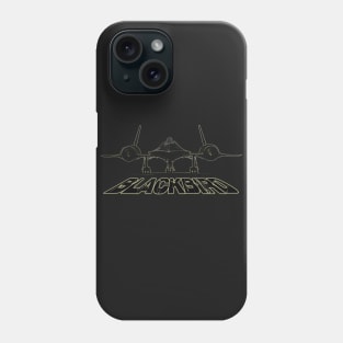 Blackbird SR 71 Phone Case