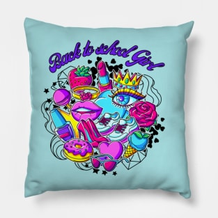 Back to school girl Pillow