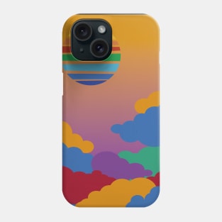 Atardecer en Neverland Phone Case