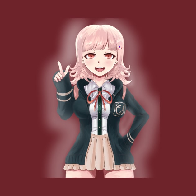 Chiaki Nanami - The Ultimate Gamer [Redraw] by Sephiroth1204