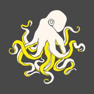 Yellow octopus T-Shirt