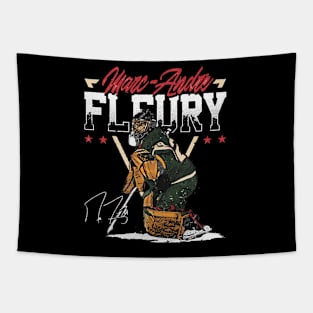 Marc-Andre Fleury Minnesota Triangle Name Tapestry