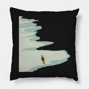 Coastline Run Pillow