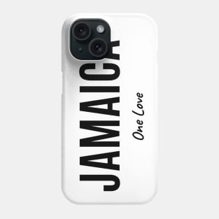 Jamaica One Love (Black) Phone Case