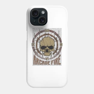 Arcade Fire Vintage Skull Phone Case
