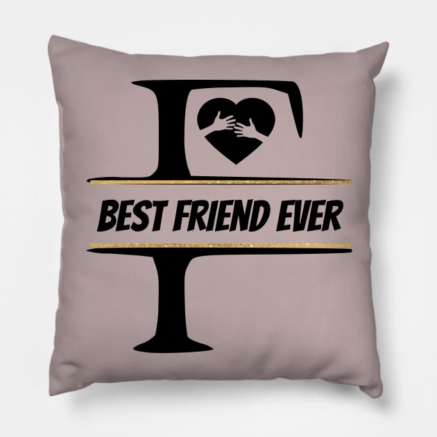 Best friend ever Pillow by bluepearl