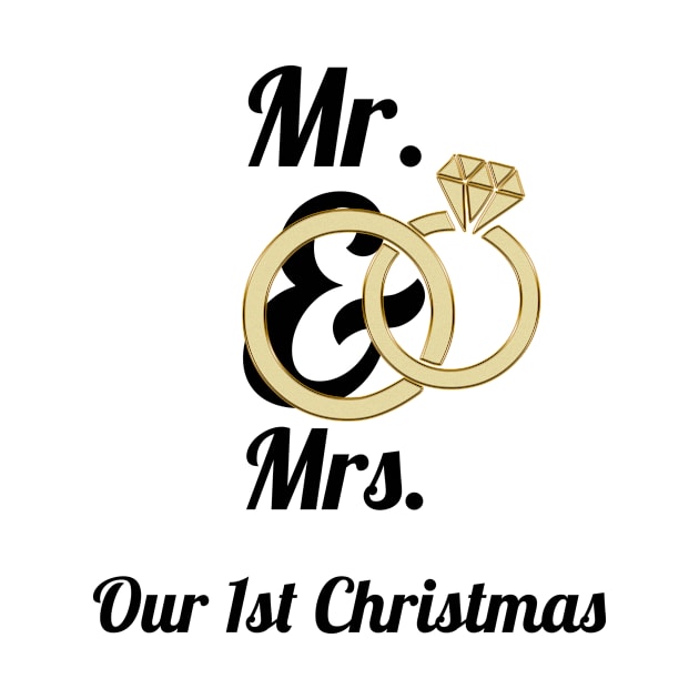 Mr and mrs our 1st Christmas by teedesign20