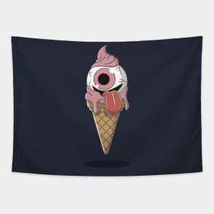 spooky ice cream Tapestry