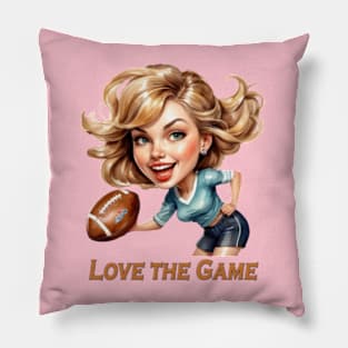 Love The Game Pillow