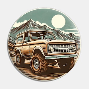 Bronco SUV Pin