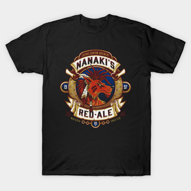 Discover Nanaki's Red Ale - Final Fantasy Vii - T-Shirt