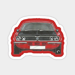 Geo3Doodles Hillman Avenger Tiger II Doodle Magnet