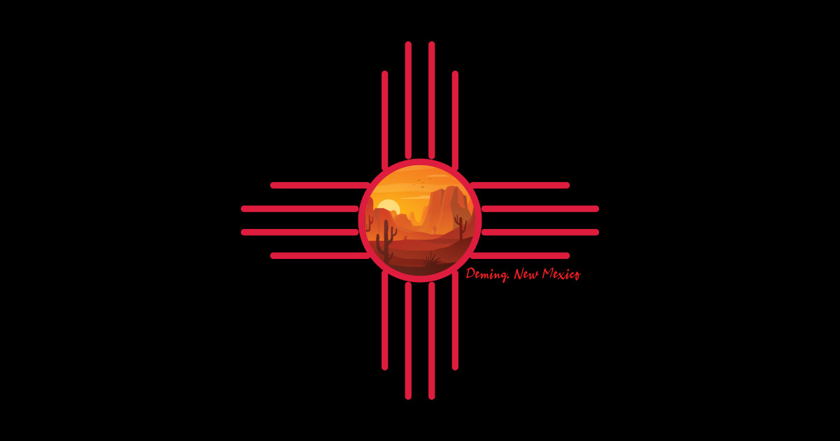 Deming New Mexico Deming New Mexico Sticker TeePublic