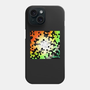 Glass broken colourful Phone Case