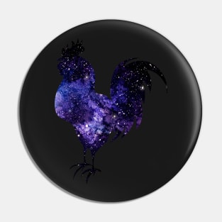 Stars and Rooster Pin