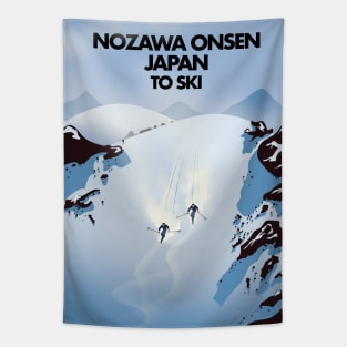 Nozawa Onsen Japan ski Tapestry