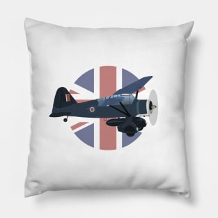 Lysander British WW2 Airplane Pillow