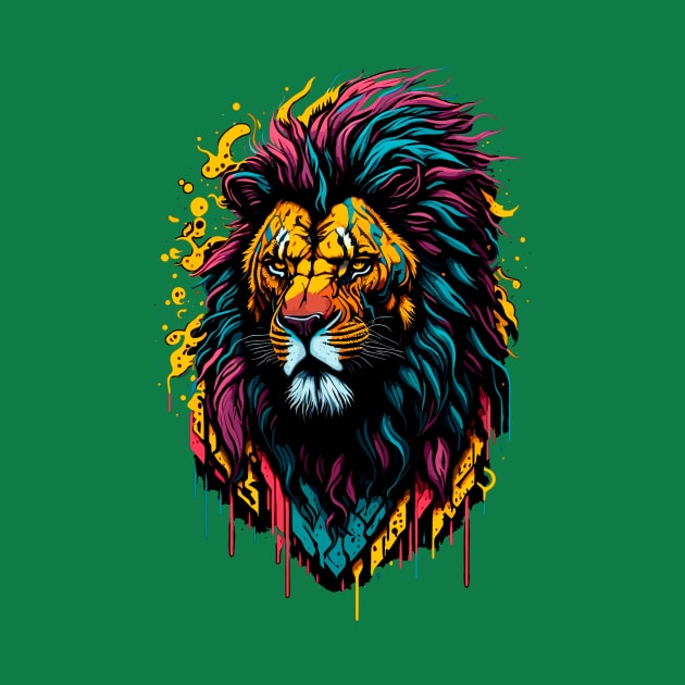 Concrete Jungle - Lion 2024 by SkloIlustrator