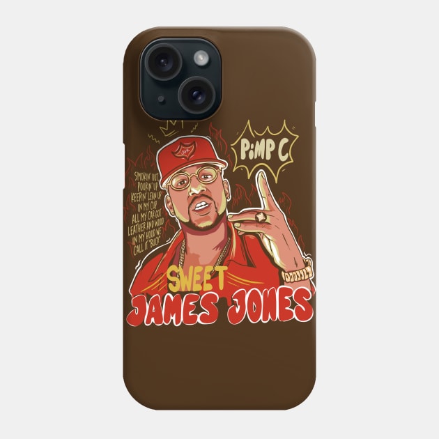 Long Live Sweet James Jones Phone Case by Jones Factory