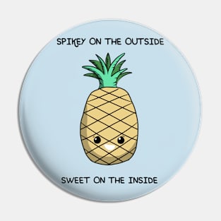 Spikey on the outside Pin