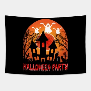 Halloween Party - Happy Halloween Tapestry