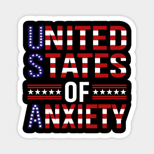 United States Of Anxiety Magnet