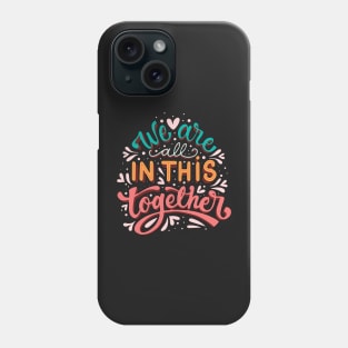 Quoted Coffee Gifts for Coffee Caffeine Lovers (Black) Phone Case