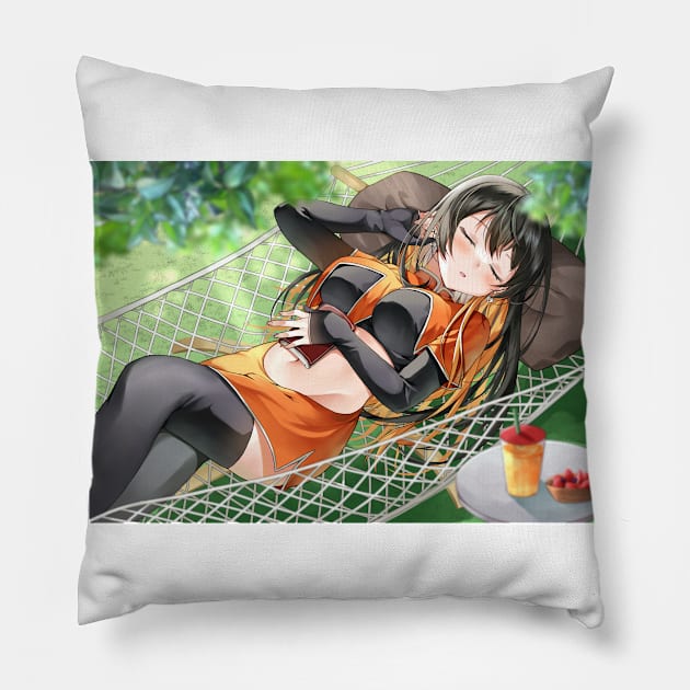 Monerochan in Hammock Pillow by Monero Art Fund