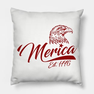 'Merica Est 1776 Pillow