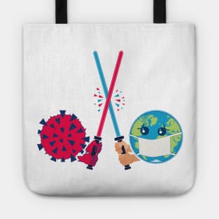 Earth versus Virus Tote