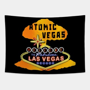 City - Atomic Vegas - Las Vegas - Sign - Blast Tapestry