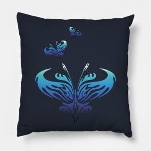 Ice Butterfly Pillow