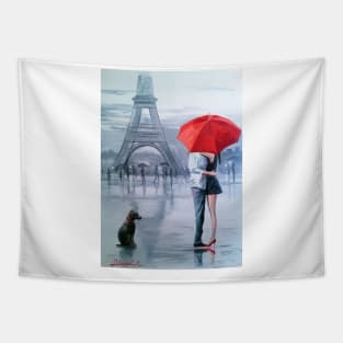 Together in Paris Tapestry