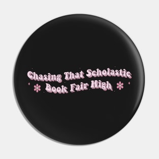 Chasing That Scholastic Book Fair High Waterproof Sticker Kindle Lover Book Lover Sticker Bookish Vinyl Laptop Decal Booktok Gift Journal Stickers Reading Present Smut Library Spicy Reader Read Pin