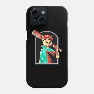 Baseball The Cat Phone Case