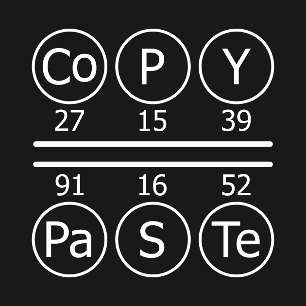 Copy Paste Checmical Elements by Shahba