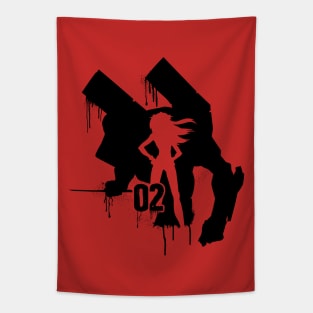 Evangelion Unit 02 Asuka Tapestry