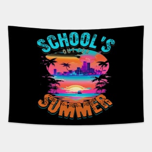 Out For Summer, Hello Summer Funny Surfer Riding Surf Surfing Lover Gifts Tapestry