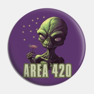 Alien OG  Area 420 Pin