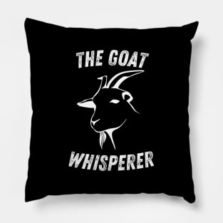 The Goat Whisperer Pillow