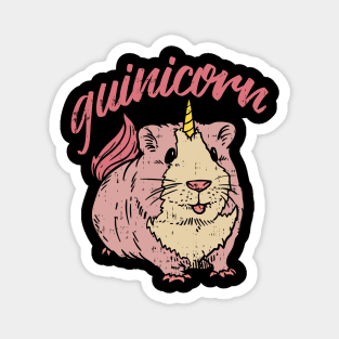 Guinea Pig Unicorn I domestic cavy hamster gift Magnet