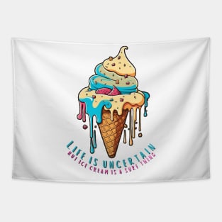 Life is Ice Cream Tapestry