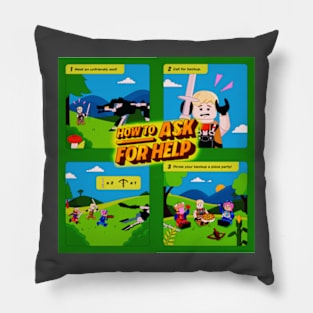 Lego Fortnite HOW TO ASK FOR HELP! Pillow