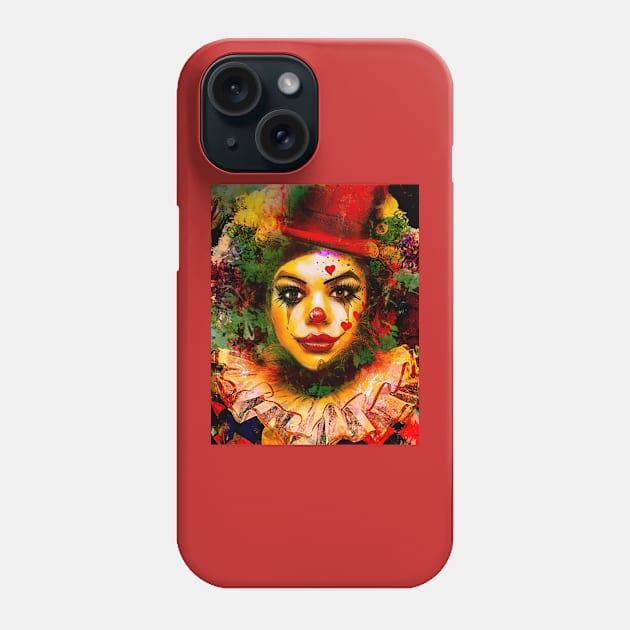 Clown around Phone Case by LANUANCE