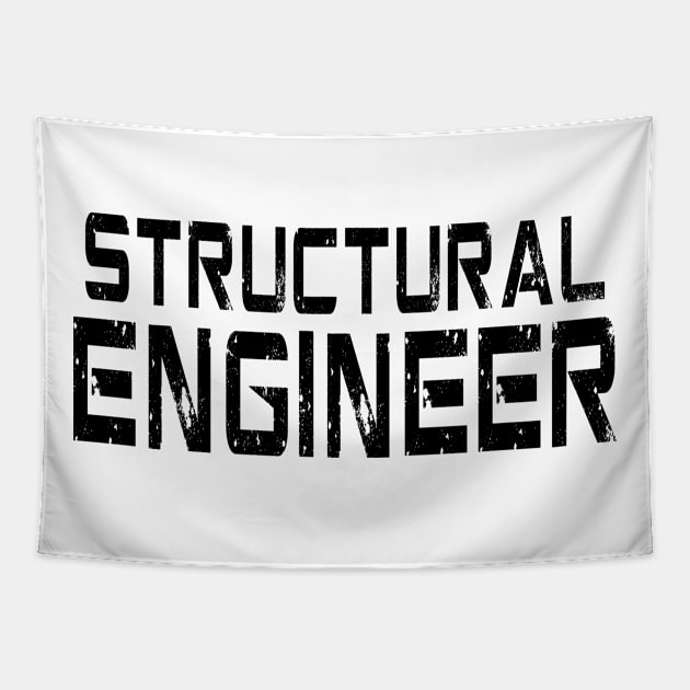 Structural engineer T-shirt Tapestry by Structureman