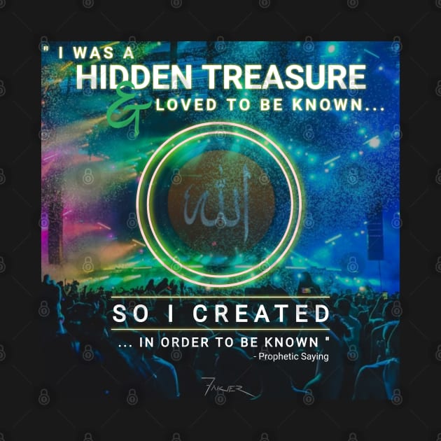 Hidden Treasure - Allah by Fitra Design